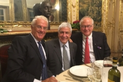Alla Cena dei Relatori, con il Prof. Joao Carlos Sampaio Goes ed il Prof. Brian Toth