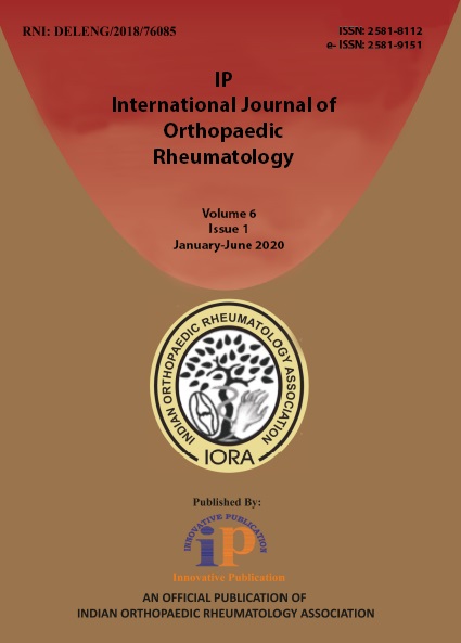 International Journal of Orthopaedic Rheumatology (IJOR)